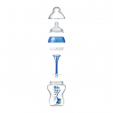 Μπιμπερό Tommee Tippee Advanced Anti-Colic μέτριας ροής 340ml 3m+(1τμχ)