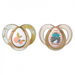 Tommee Tippee πιπίλες Moda 6-18m για κορίτσι σετ των 2