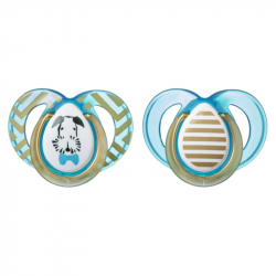 Tommee Tippee πιπίλες Moda 6-18m για αγόρι σετ των 2