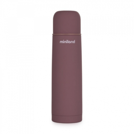 Θερμός υγρών Miniland Thermy Mauve 500 ml