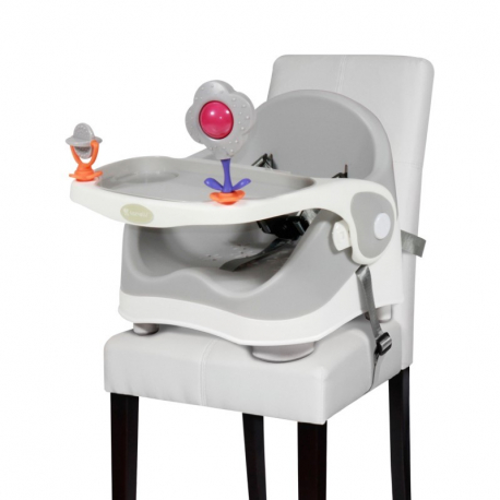 LoreLLi® καρεκλάκι φαγητού Pixi Grey &amp; White