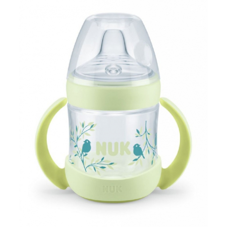 NUK® εκπαιδευτικό μπιμπερό Nature Sense με δείκτη θερμοκρασίας 150 ml 6M+