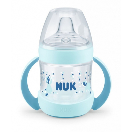 NUK® εκπαιδευτικό μπιμπερό Nature Sense με δείκτη θερμοκρασίας 150 ml 6M+