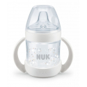 NUK® εκπαιδευτικό μπιμπερό Nature Sense με δείκτη θερμοκρασίας 150 ml 6M+