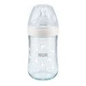 NUK® μπιμπερό Nature Sense με δείκτη ελέγχου θερμοκρασίας 240 ml 0-6M