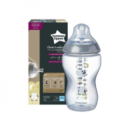 Tommee tippee μπιμπερό Closer to nature Ollie the Owl μέτριας ροής 340 ml 3M+