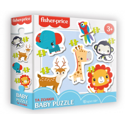 Fisher Price® Baby Puzzle: Τα ζωάκια, Χάρτινη Πόλη®