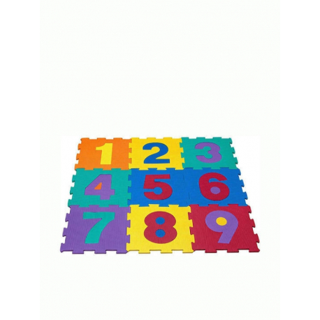 Παζλ δαπέδου Zita toys με αριθμούς 10 τεμαχίων
