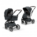 Καρότσι και port-bebe MOON™ Rocca Edition Anthrazit - Black Chrome