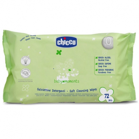 Chicco μωρομάντηλα 72 τεμάχια