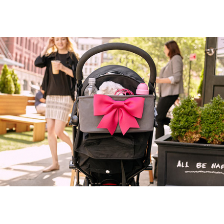 Πολυθήκη καροτσιού Choopie Super Cute CityBacket Pink Bow