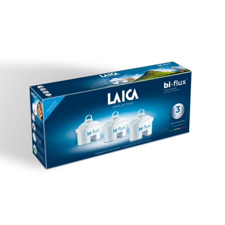 LAICA φίλτρα Bi-Flux για κανάτα νερού F3M, σετ των 3