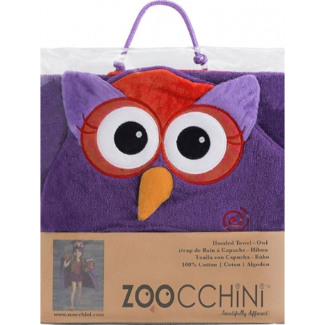 Παιδική κάπα - μπουρνούζι Zoocchinini™ Olive the Owl 2-6 ετών