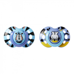 Tommee Tippee Πιπίλες Ecomm Fun 6-18m, σετ των 2