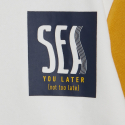 Okaidi Sweat-shirt a message "sea you later"