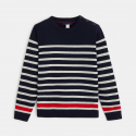 Okaidi Pull marin en tricot