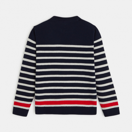 Okaidi Pull marin en tricot