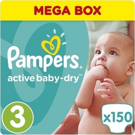 Πάνες Pampers® Active Baby-Dry No 3 (5-9 kg) 20 τεμάχια
