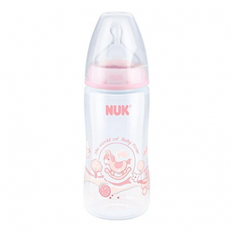 NUK® μπιμπερό First Choice+ Baby Rose 300 ml 0-6M
