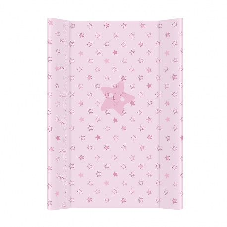 Στρώμα αλλαξιέρα Ceba Stars Pink 50 x 70 cm