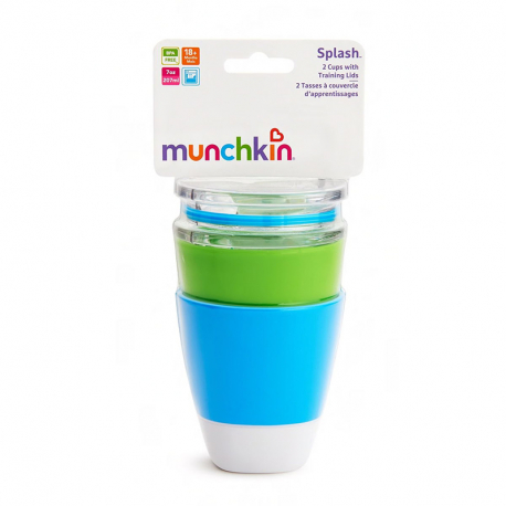 Munchkin εκπαιδευτικά κύπελλα Splash™ 207 ml, σετ των 2