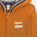 Okaidi Sweat-shirt a capuche "open mind"