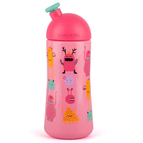 Παγουράκι Suavinex Booo! Sport Spout Pink 360 ml