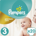 Πάνες Pampers® Premium Care No 3 (5-9 kg) 20 τεμάχια