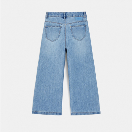 Okaidi Jean jambes larges
