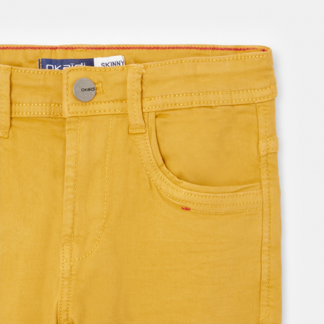 Okaidi Pantalon skinny en toile unie