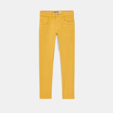 Okaidi Pantalon skinny en toile unie