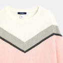 Okaidi Pull jacquard col rond