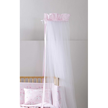 Κουνουπιέρα Nima Home Kids Nappy Light Pink
