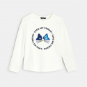 Okaidi T-shirt a message "Love nature"