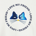 Okaidi T-shirt a message "Love nature"