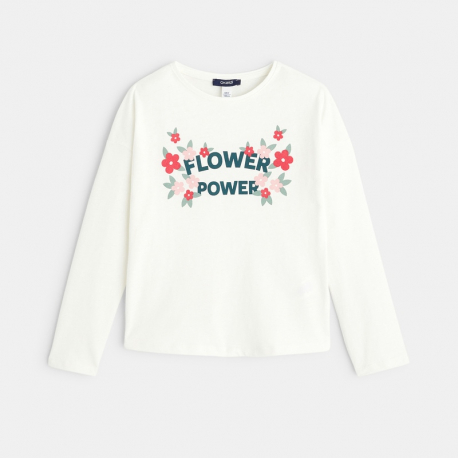 Okaidi T-shirt flower power