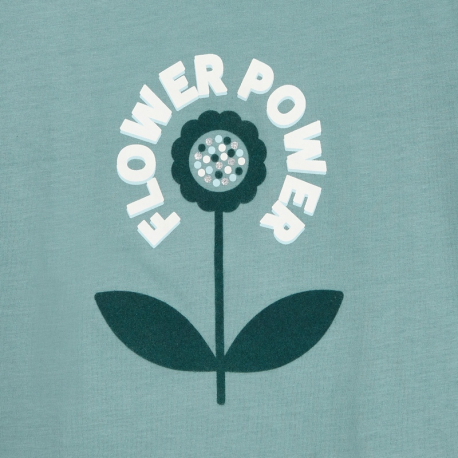 Okaidi T-shirt flower power