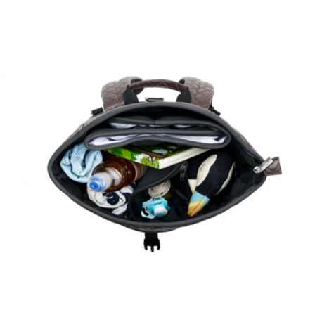 Τσάντα - αλλαξιέρα πλάτης MOON™ Rolltop Backpack Anthrazit