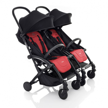 Σετ 2 καρότσια Bumprider Connect 2 Black - Red