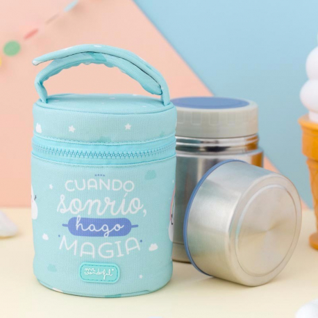 LAKEN θερμός φαγητού 500 ml με θερμομονωτική θήκη Mr. Wonderful Magia