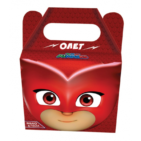 PJ Masks: Ολέτ - Βιβλίο &amp; Παζλ, Χάρτινη Πόλη®