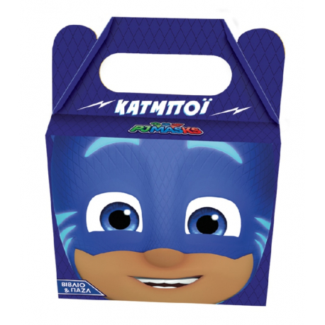 PJ Masks: Κάτμποϊ - Βιβλίο &amp; Παζλ, Χάρτινη Πόλη®