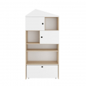 Βιβλιοθήκη - ραφιέρα Bellamy Amsterdam East White - Grey