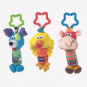 Playgro™ κουδουνίστρες οδοντοφυΐας Tinkle Trio σετ των 3