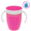 Eκπαιδευτικό κύπελλο Munchkin Miracle 360° Trainer Cup 207ml Pink