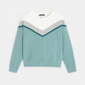 Okaidi Pull jacquard col rond
