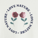 Okaidi T-shirt a message "Love nature"