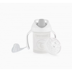 Twistshake Κύπελλο Mini Cup White με μίξερ φρούτων 230ml