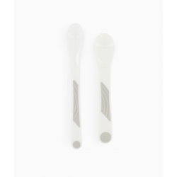 Twistshake Κουταλάκια σετ των 2 White 4m+