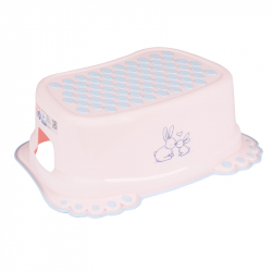 TEGA BABY® αντιολισθητικό σκαλάκι μπάνιου Little Bunnies Light Pink